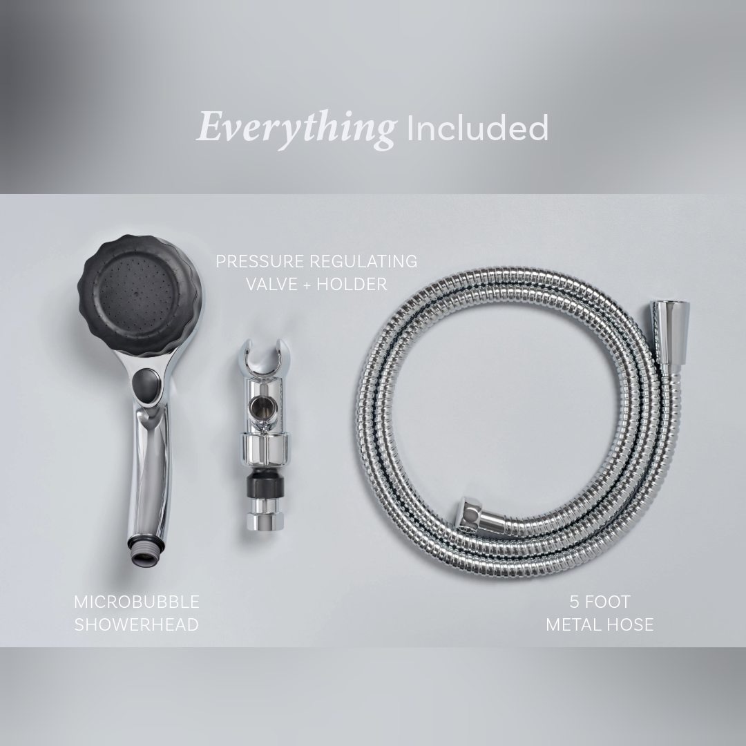 MIZSEI Microbubble Showerhead 2.0 - Matte Black