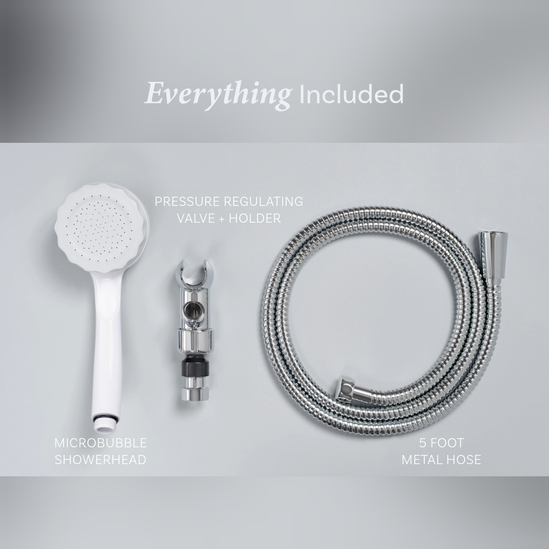 MIZSEI Microbubble Showerhead 2.0 - White