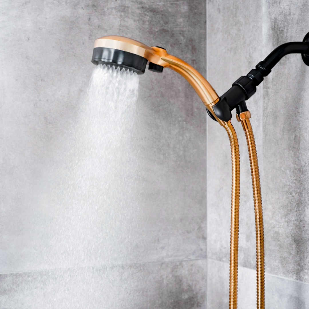 MIZSEI Microbubble Showerhead 3.0 - Bronze Gold