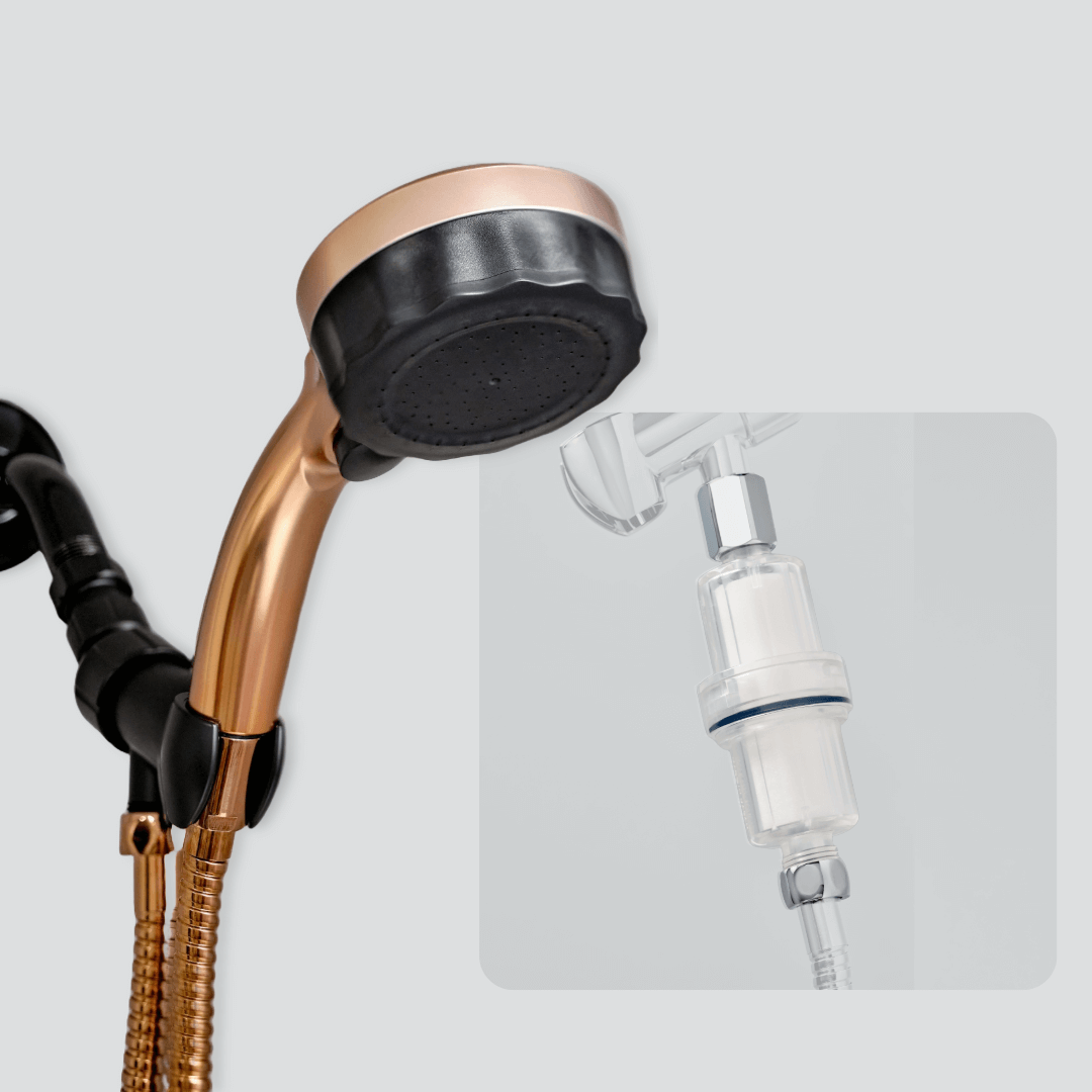 Microbubble Showerhead & Filter Bundle
