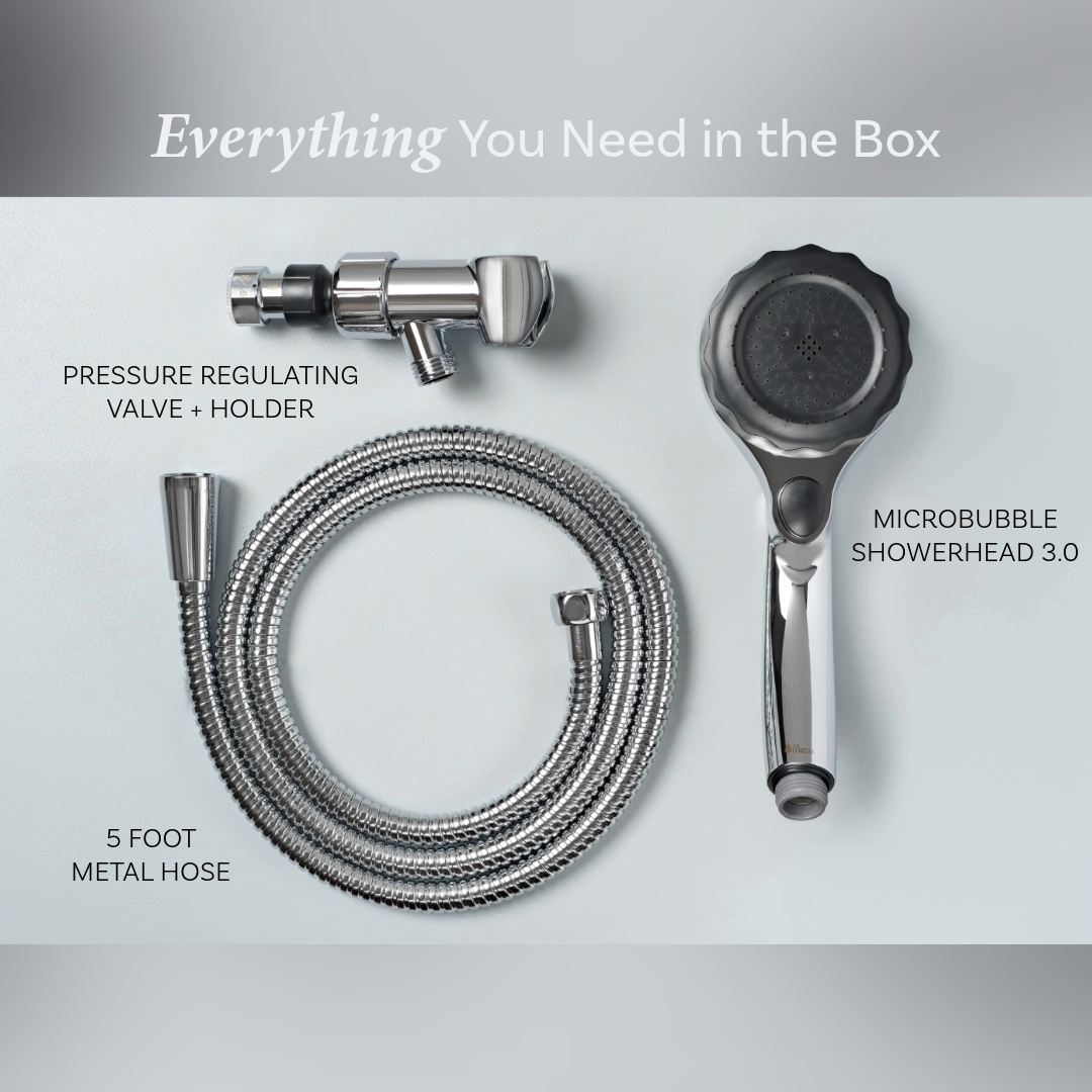 MIZSEI Microbubble Showerhead 3.0 - Chrome