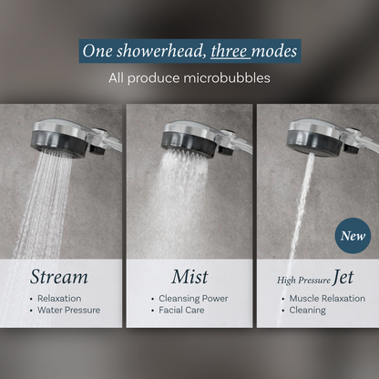 MIZSEI Microbubble Showerhead 3.0 - Chrome