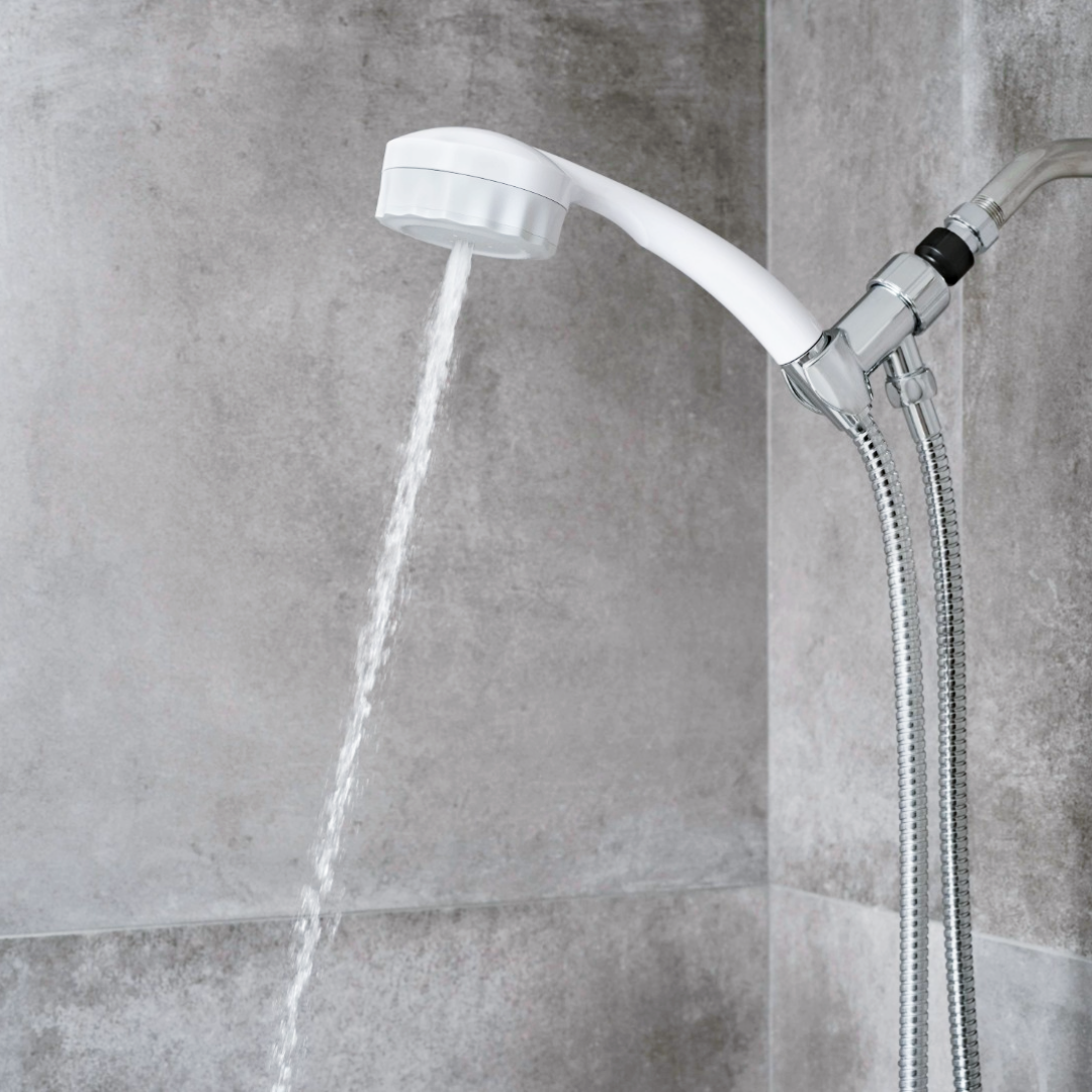 MIZSEI Microbubble Showerhead 3.0 - White (No Stop Button)