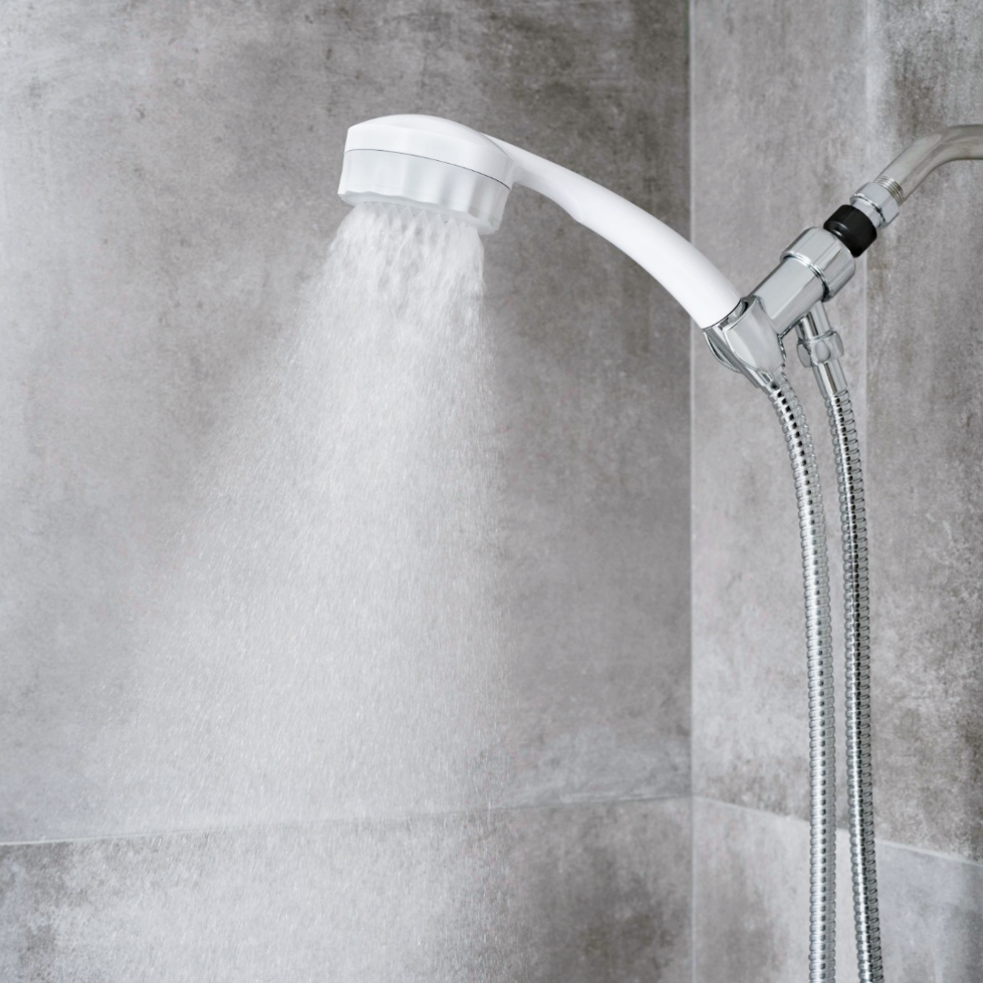 MIZSEI Microbubble Showerhead 3.0 - White (No Stop Button)
