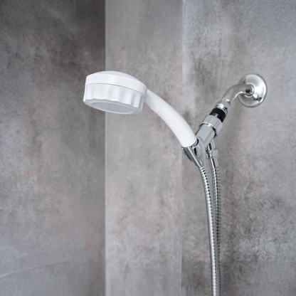 MIZSEI Microbubble Showerhead 3.0 - White (No Stop Button)